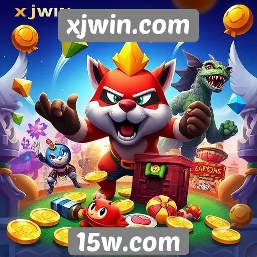 Variedade de jogos disponíveis em xjwin.com